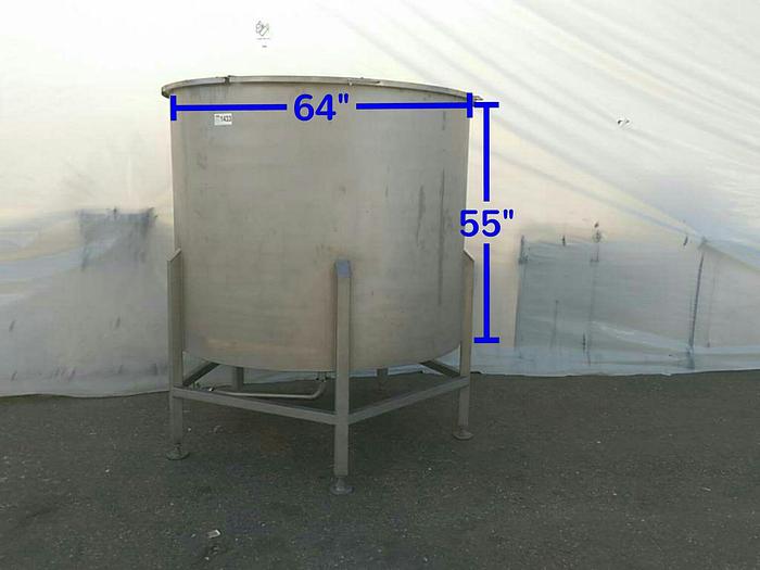 Used 600 gallon Stainless Steel Tank