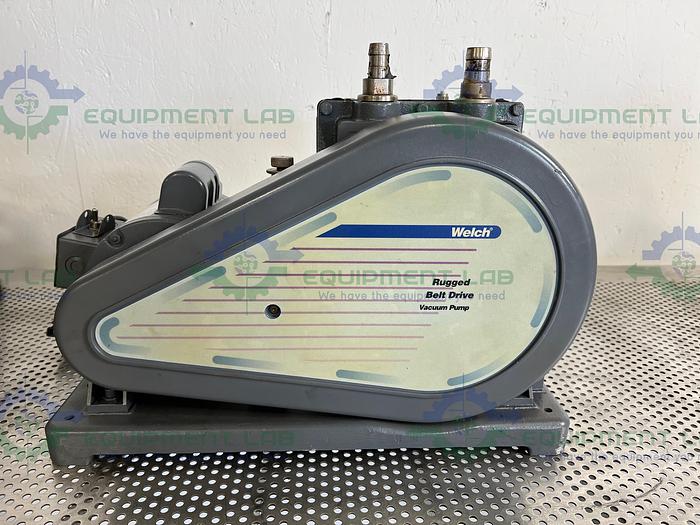 Used Welch  1402N Chemstar Corrosive Gas Vacuum Pump w/ Motor Division C63CXGZP Motor