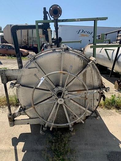 Used Reid Double Door Horizontal Retort 54" Dia. x 28' Long