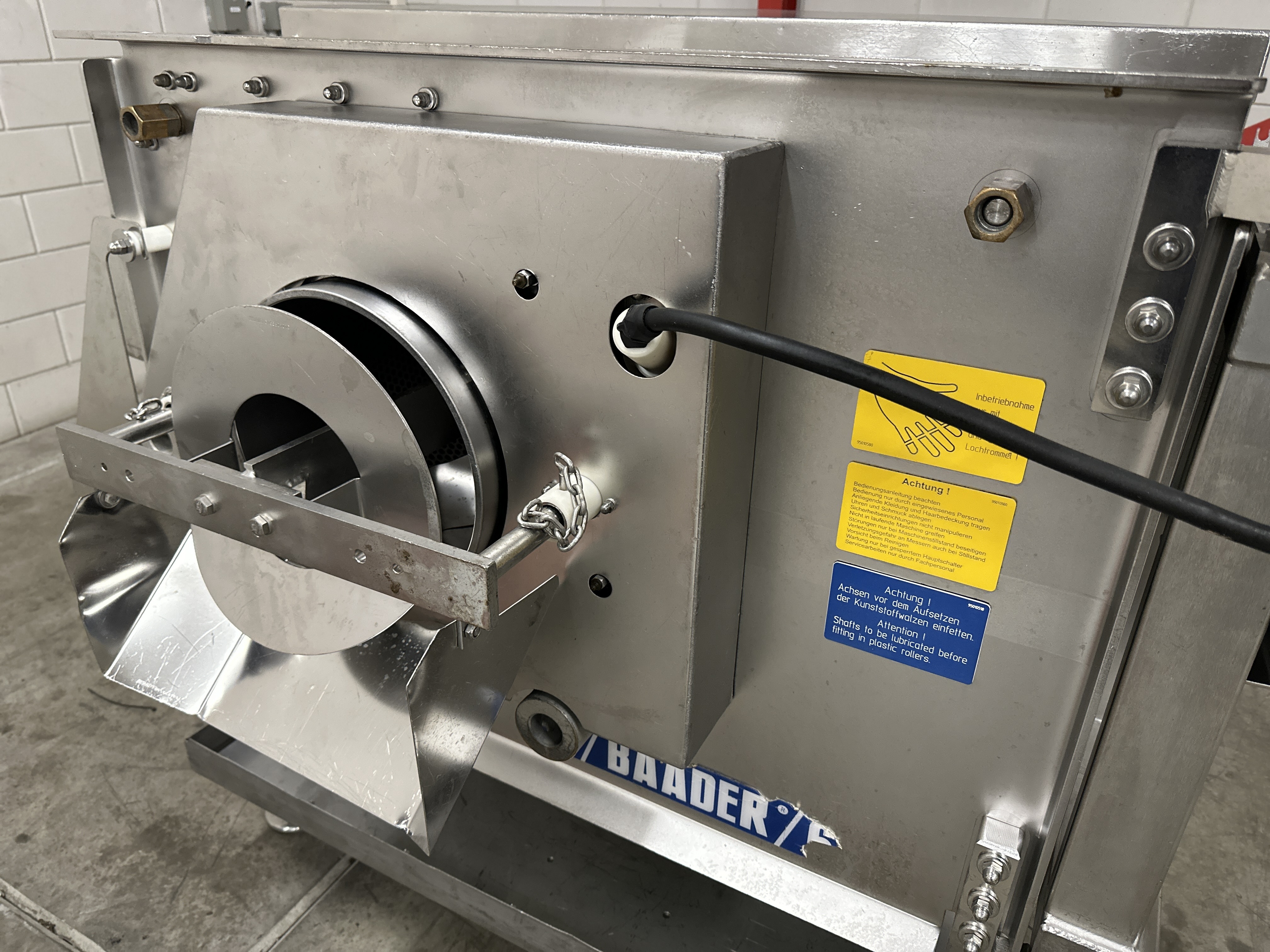 Used 2009 Baader 605 soft separator