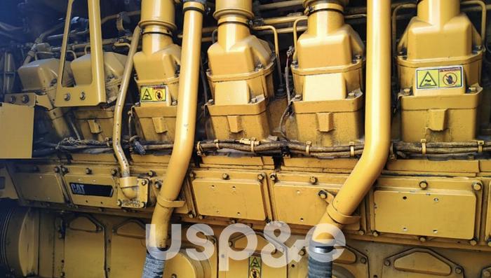 Used 1.6 MW 2011 Used Caterpillar 3516 Diesel Generator Sets