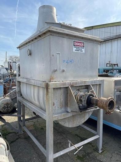 Used L&A Process System Inc 10-15 Ton Rotary Coil Hot Break