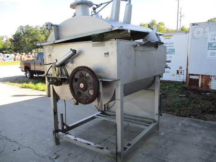 Used FPEC Dual Shaft Paddle Blender; Md#814; 2500Lbs