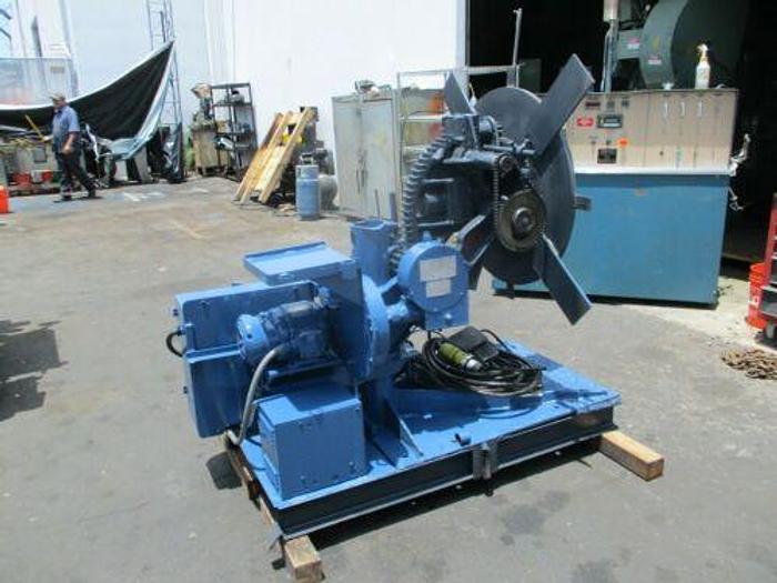 Used CULLEN FREISTADT MODEL 25 MOTORIZED WELDING POSITIONER 2500 LB CAPACITY