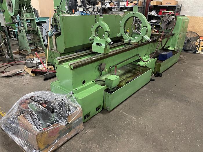 Used 24" X 120" UNIVERSEL, HEAVY DUTY ENGINE LATHE