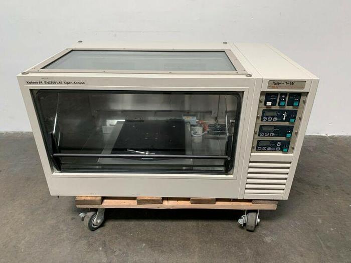 Used Adolf Kuhner ISF-1-W Incubator & Shaker w/ Humidity Temp Range -15°C to 80°C