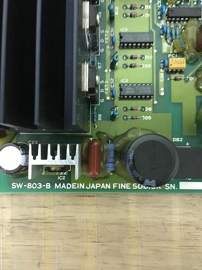Used Sodick, SW-803-B, PC Board, S/N-CK478