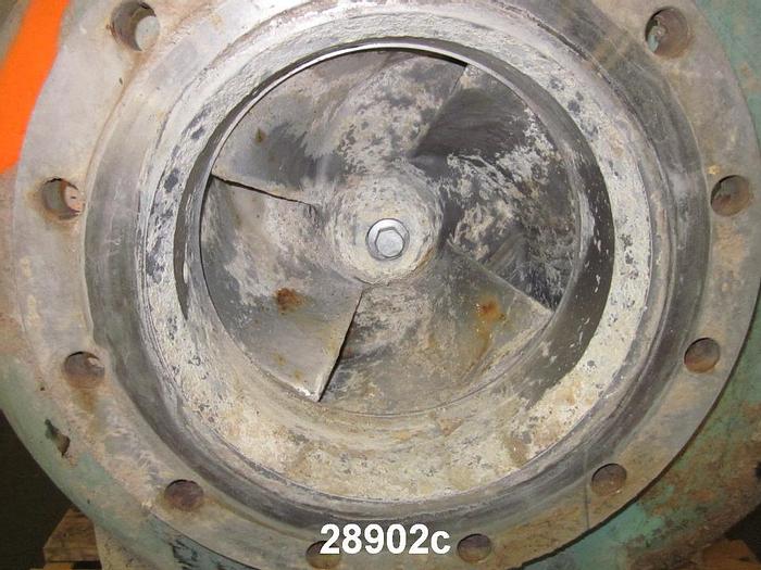 Used Goulds 3175, 14x14x18, SS Casing, SS 4 Vane 16.5" Impeller #28902
