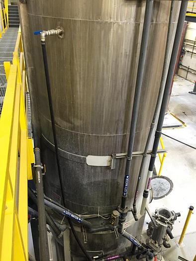 Used Tank, 4,750 Gallon, S/St, 6' X 21', FT/DB (2) #S740651