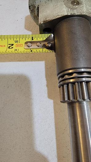 Parts Only Lathe Part - Cross Slide Screw, Ball Crank, with Dial(107)