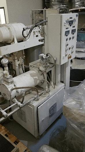 Used 10 LITER DRAIS HORIZONTAL MEDIA MILL WITH MEDIA CHARGE (#8444)