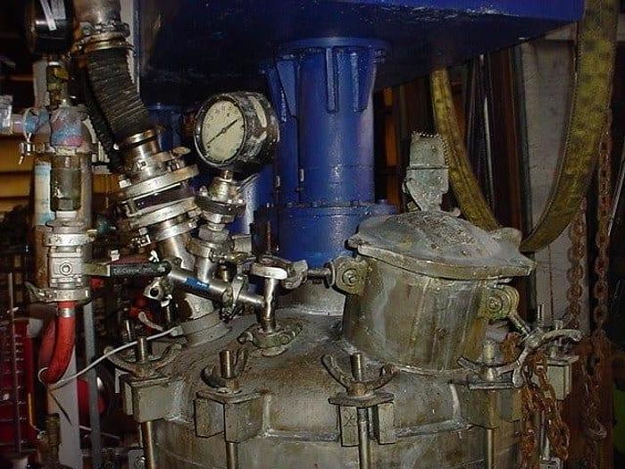 Used 100 GALLON HOCKMEYER DUAL SHAFT MIXER – S/S – VACUUM – JACKETED (#9212)