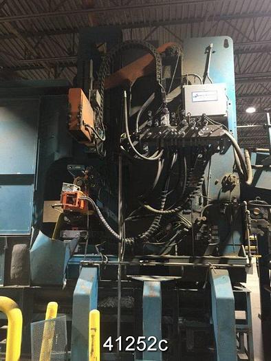 Used Conveyor System, Slat Type, With Wire Wolf #41252