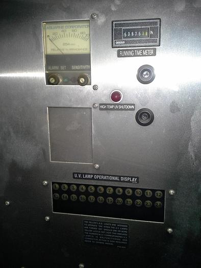 Used Filter, UV, Aquafine, Mdl SCD-1000, 316 S/st, 800 GPM #A740573