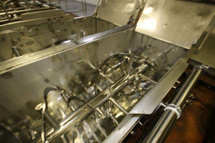 Used 250 CU. FT. RIBBON BLENDER - S/S - 75 HP