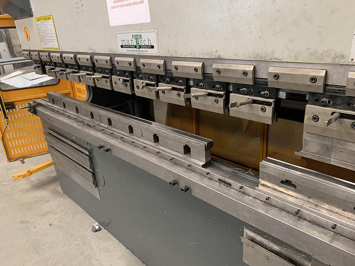Used Mantech 3m x 100 ton CNC press brake 2 axis