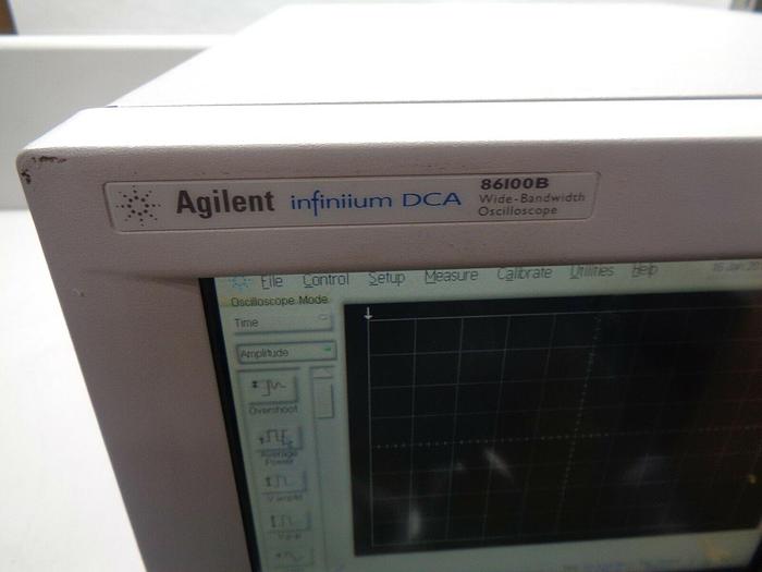 Used Agilent 86100B DCA Wide Band Oscilloscope w/ Option 1& 86101A Plug "Touchscreen"