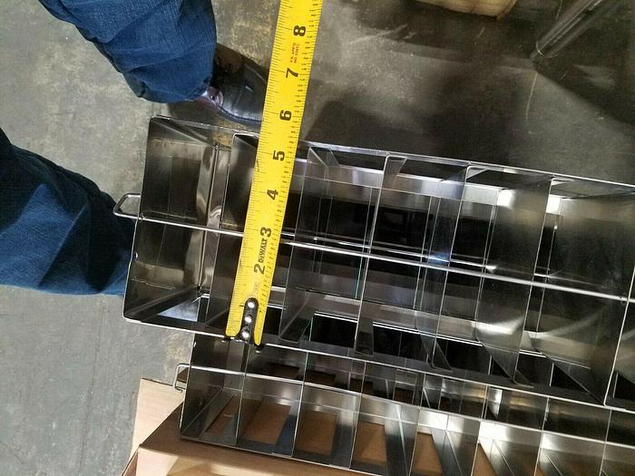 Used Cell Bank Stainless Steel Stack Trays Racks Pharmaceutical One Price for ALL