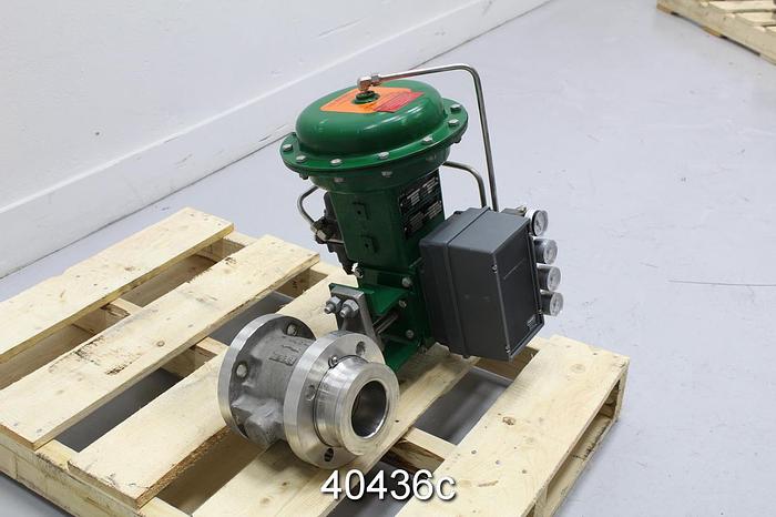 Used Fisher 3" V150 Series B Vee Ball Valve #40436