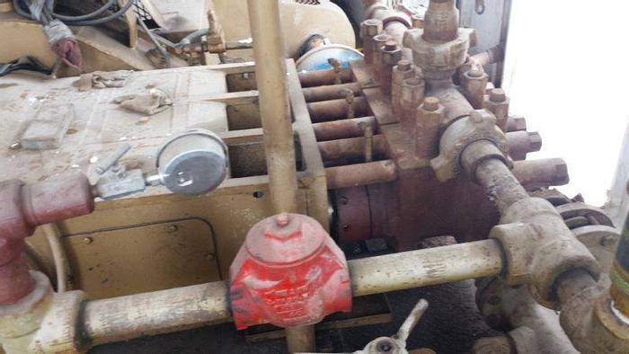 Used Oilwell S-640-5 Triplex Well Servicing Reversing Mud Pump