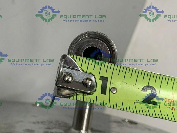 Used Millipore K400-130BT Chromatography Column w/ 3/4" & 1/2" Sanitary Fittings