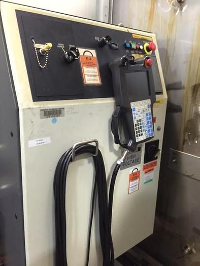 Used FANUC R-2000IB/125L.'s 6 AXIS ROBOT WITH R-30iA CONTROLS