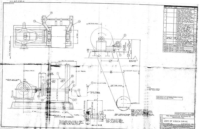 Used PAPER MACHINE COMPONENTS #24422