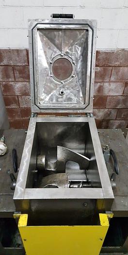 Used 60 LITER/15 GALLON GROUPE LAUTRETTE RPA PROCESS MIXER/EXTRUDER – S/S – VACUUM – JACKETED