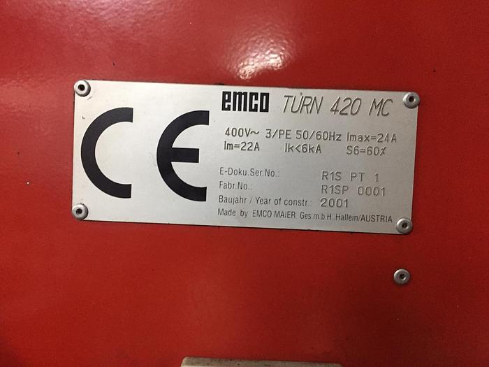 Used 2001 EMCO TURN 425MC