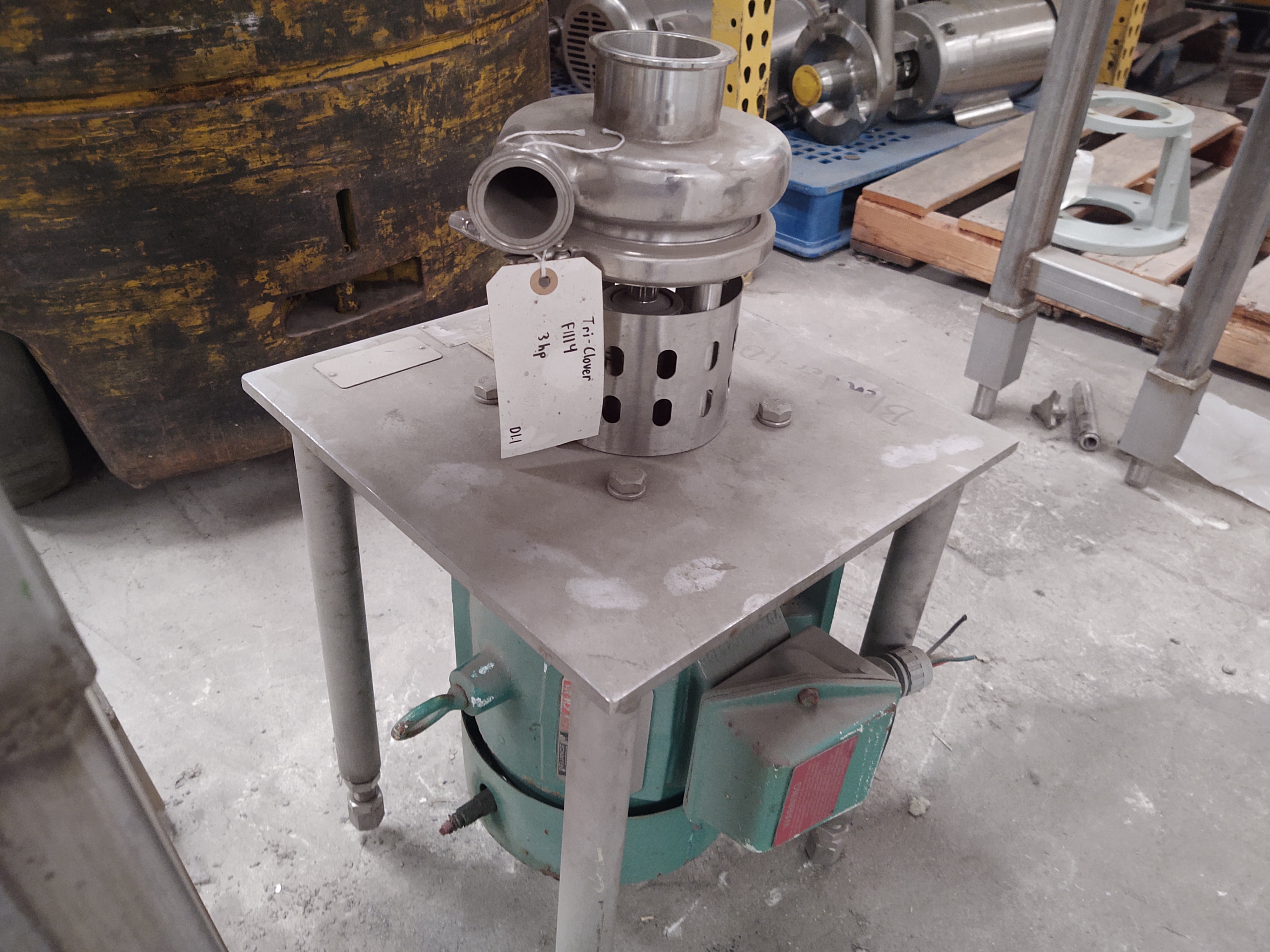 Used TRICLOVER F2114 TRIBLENDER