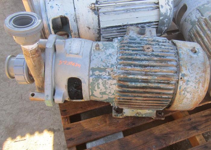 Used Pump, Centrif., 10 HP, S/st, Crepaco (2) #S739634