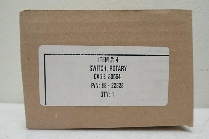 Used Electroswitch 31904QT P/N 88-22828 Cage 30554 Rotary Switch
