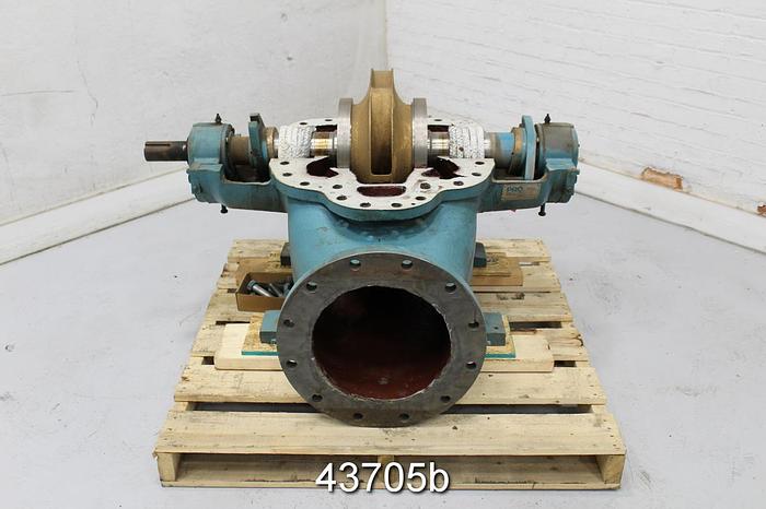 Used Worthington 8LN-18 Split Case Pump, Cast Iron Casing #43705