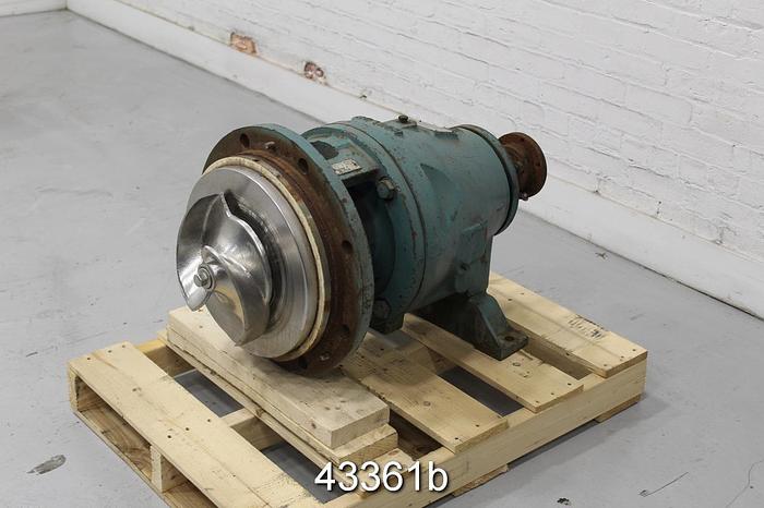 Used Goulds 3175 S Power End, With 14" Diameter Stainless Steel Stuffing Box #43361