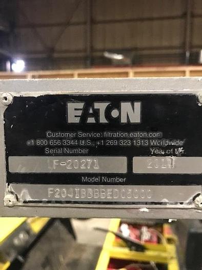 Used EATON MDL. F204IBBBBED05000 BANK OF 4 FILTERS 2011