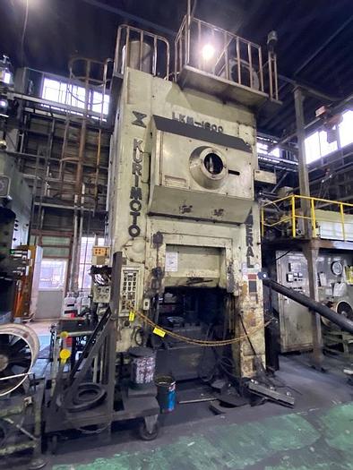 Used Press Hot Forging Kurimoto LKM1600
