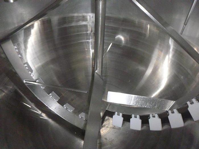 Used 300 GALLON LEE DOUBLE MOTION KETTLE - S/S - 90 PSI JACKET