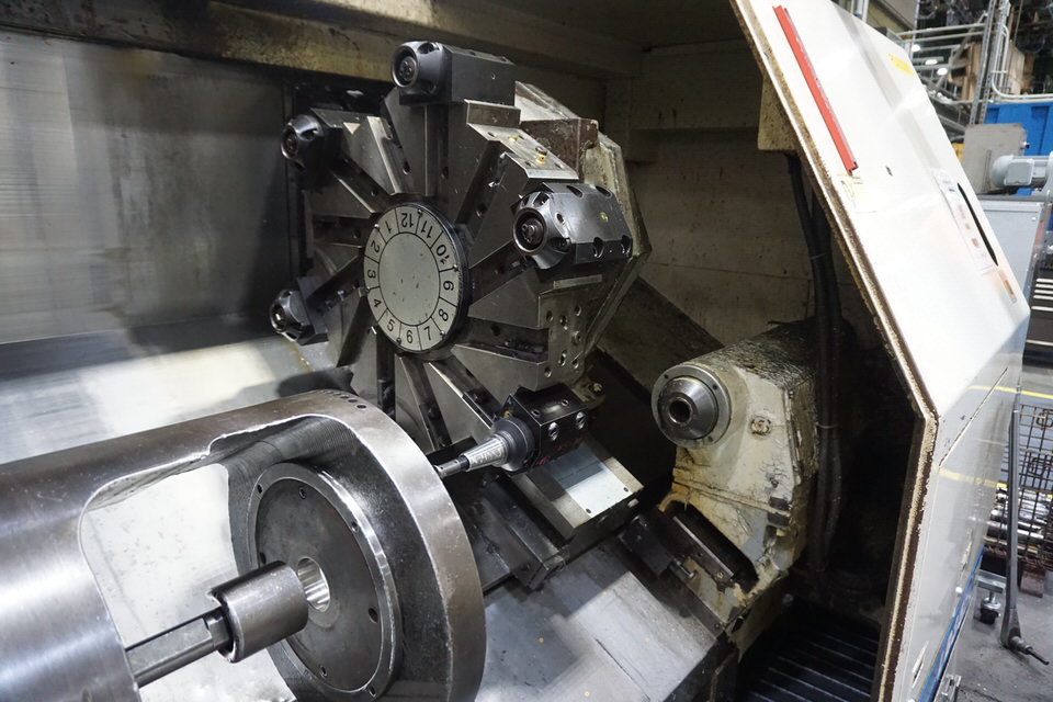 Used OKUMA LB35 CNC LATHE