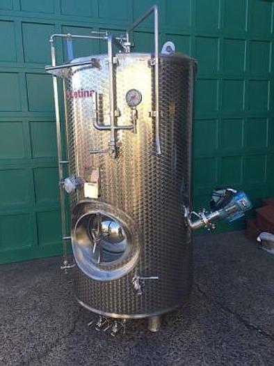 New Stock Letina 303Gal/1150L Jacketed High Pressure Sparkling Tank