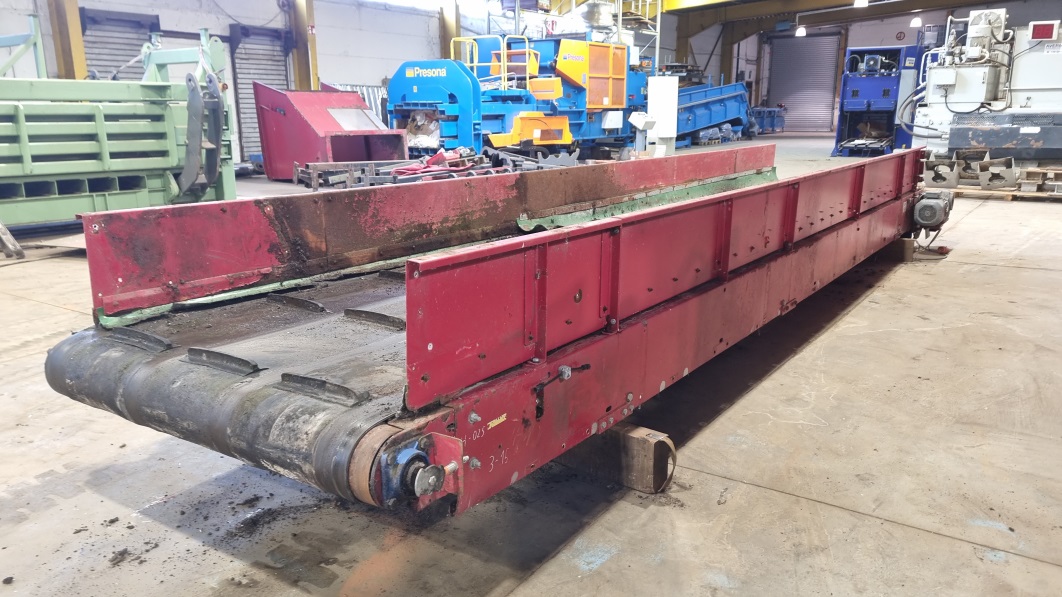 Used Horstmann Gleitgurtförderband, Nutzbreite 1400 mm