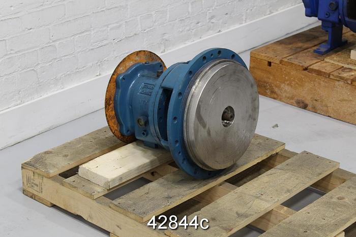 Used Goulds 3196 MTX Power End With 13" Diameter Stainless Steel Stuffing Box #42844