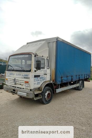 Used 1991 RENAULT Midliner M140.13 6 cylinder 13 ton curtainsider