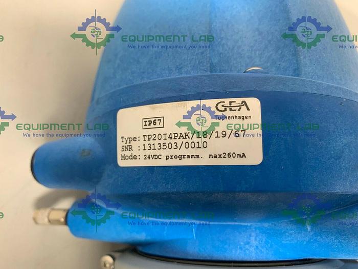 Used GEA Tuchenhagen SZ-BB-L0-13J/52/3A Valve w/ 1 1/2" Sanitary Fittings