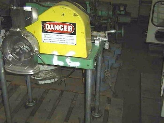 Used Mill, Fitz, Homoloid, S/st, 2 HP, Mdl JT, Less Face Plate #S472036