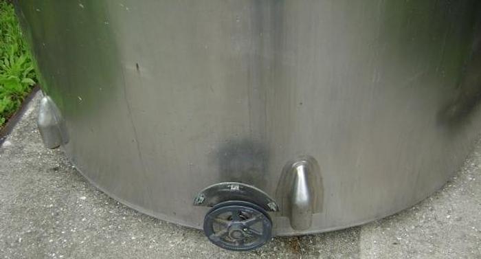 Used 1,500 GALLON PERMA-SAN MIX TANK – T-316 S/S – #6387