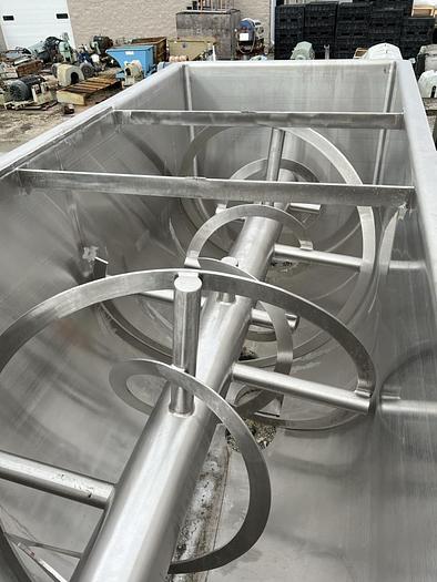Used 250 CU. FT. RIBBON BLENDER - T316 S/S - 75 HP