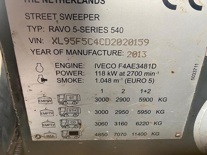 Gebruikt 2013 Ravo 540CD
