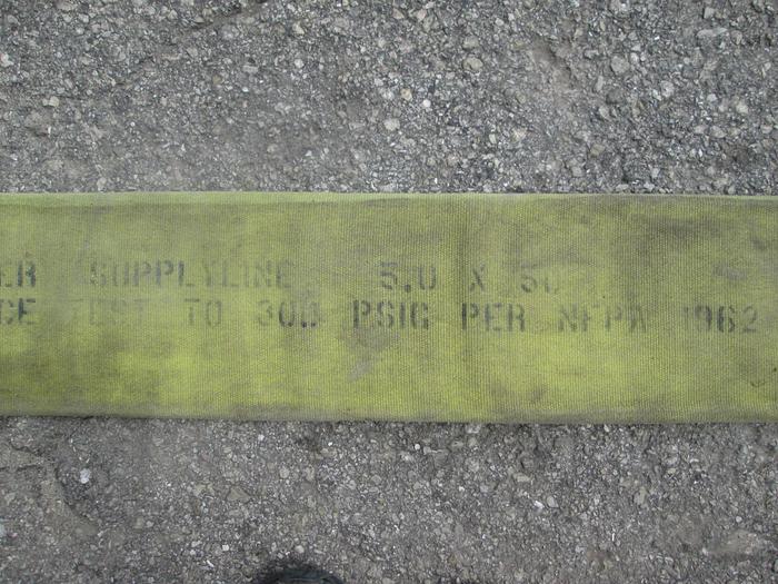 Used 5" Fire Hose With Ends