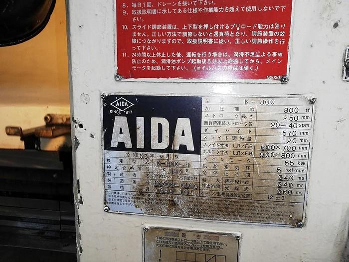 Used Press Cold Extrusion K800