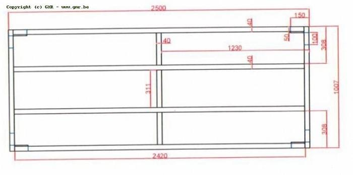 GMI - Transport Rack A-300xW - S-FRA-369